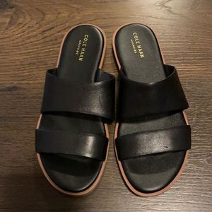 Cole Haan slip on sandals